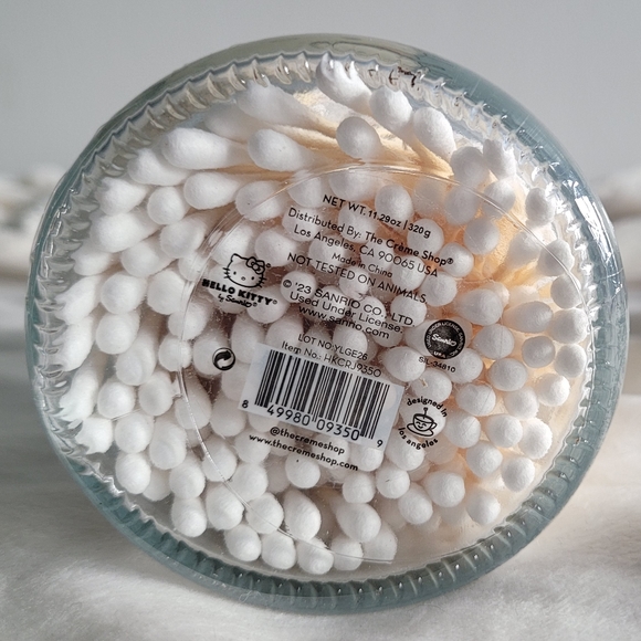 The Creme Shop Hello Kitty Reusable Glass Collectible Jar 180 w/Dual End Cotton - Picture 7 of 7